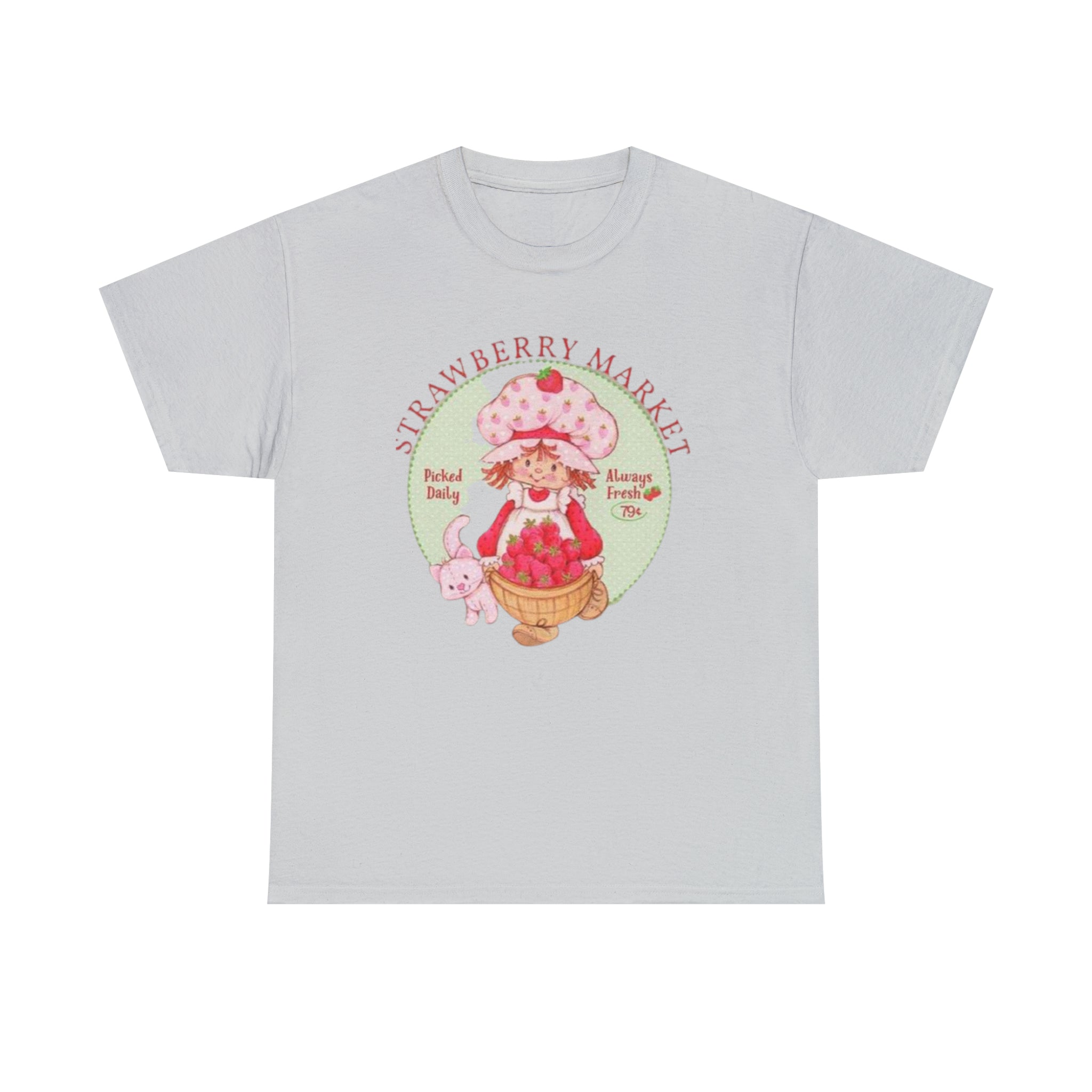 Strawberry Shortcake-  Unisex Heavy Cotton T-Shirt - Creations by Chris and Carlos